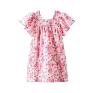 Zara kids size 5Y floral pink and white dress